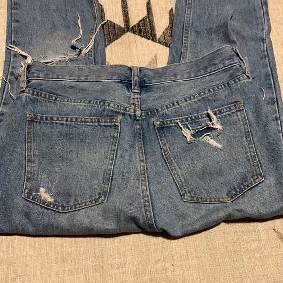 High waisted Free People blue jeans - Picture 6 of 6
